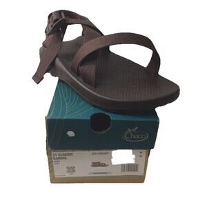 Chaco Mens Z1 Classic Sandal Java Size 10 Athletic Sandal New In Box Supportive
